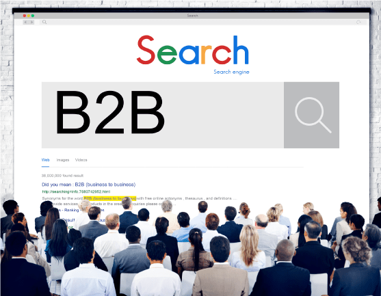 SEO services B2B search market